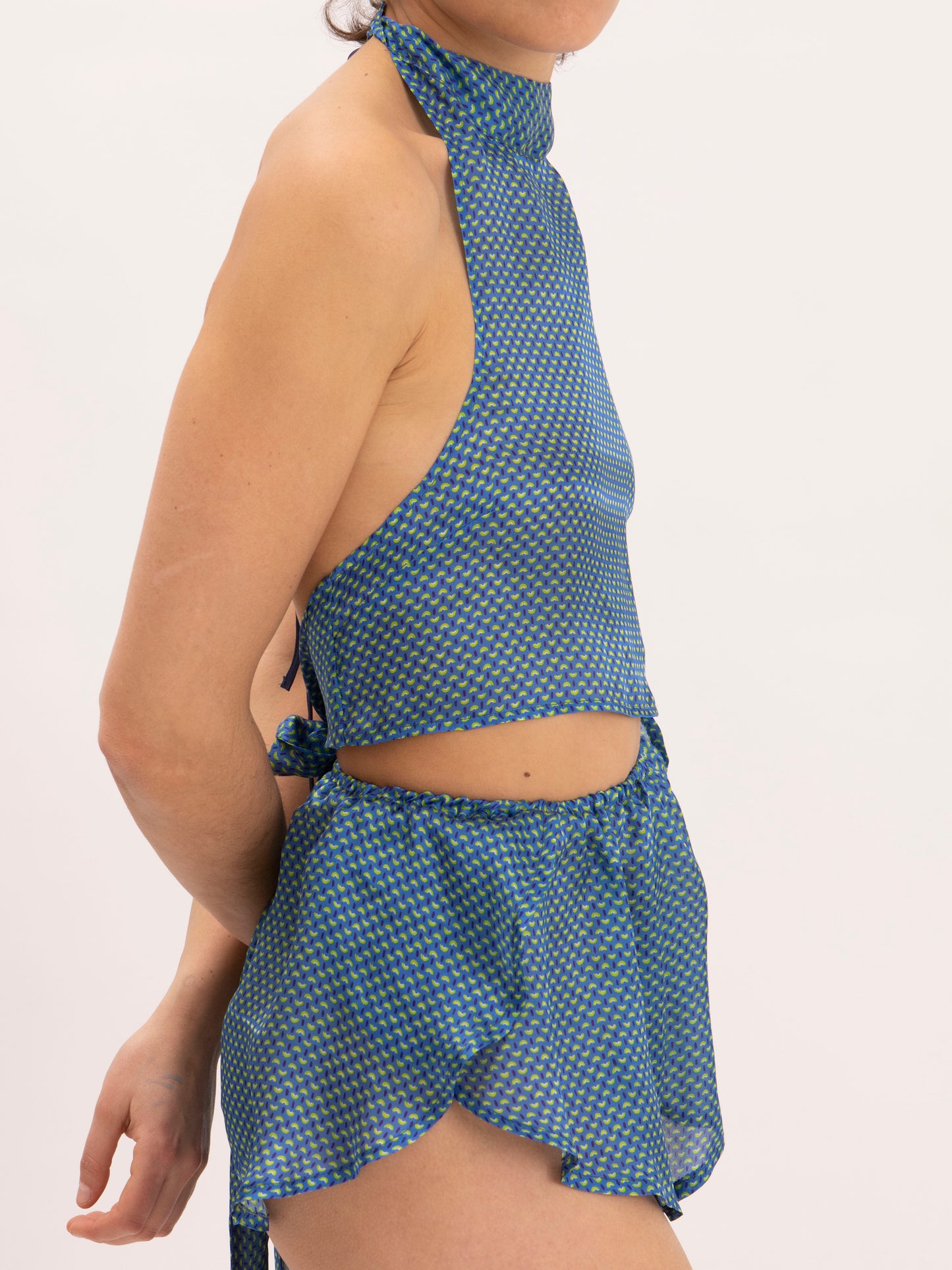Miso Top in Funky Silk