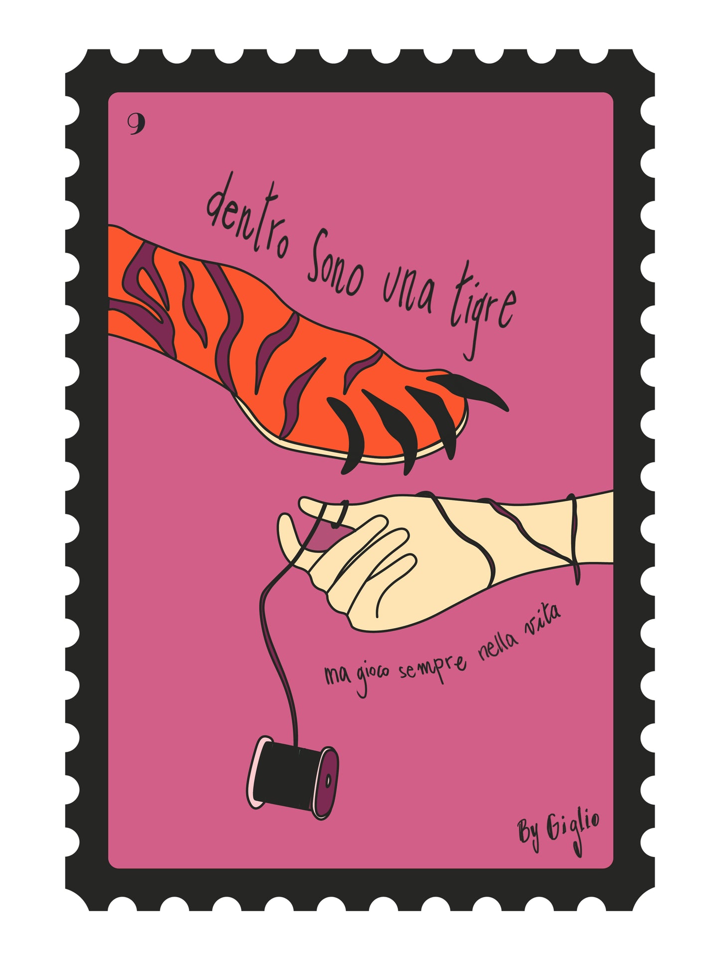 PERSONALIZATION THE MANIFESTO STAMP N°9