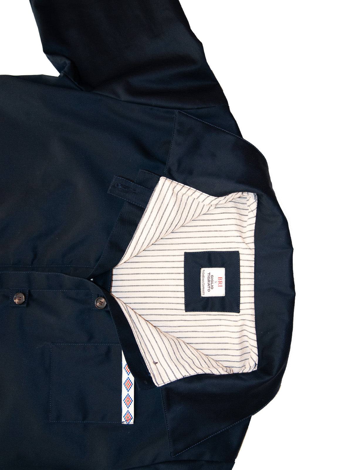 MENSWEAR VOL.1 - TIBERINA JACKET NAVY BLUE