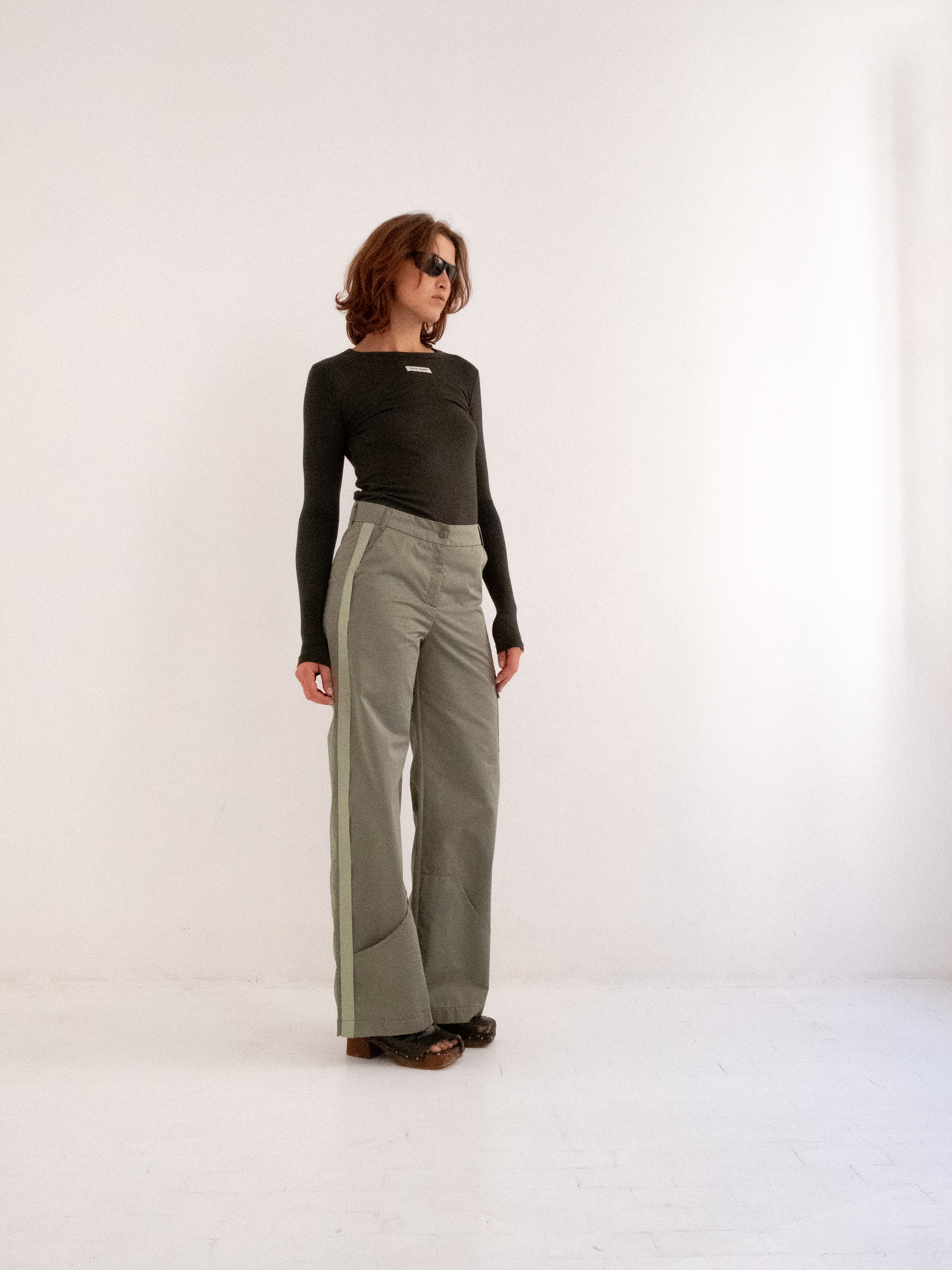 Trousers, side view, versatile, unisex, upcycled, cargo fit