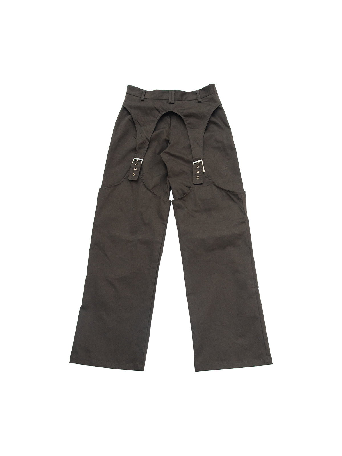 MALAKU TROUSERS IN GREEN COTTON