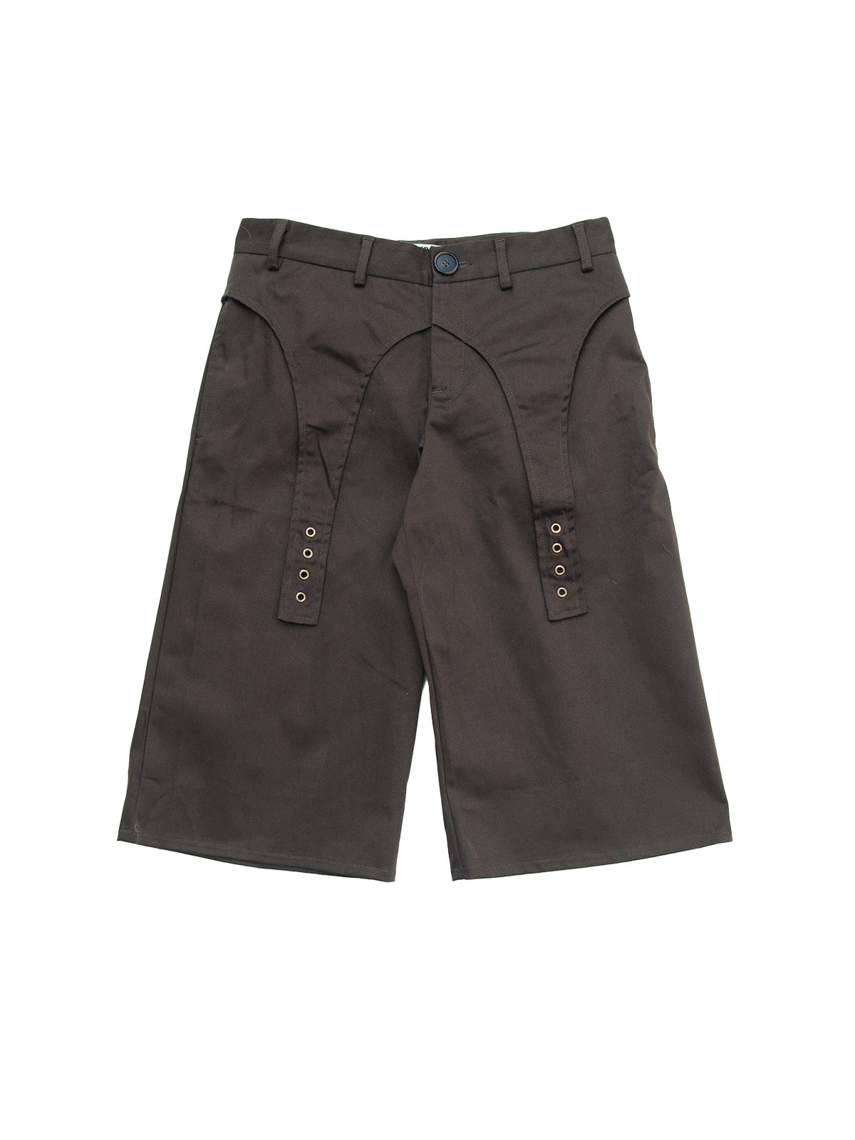 MALAKU TROUSERS IN GREEN COTTON