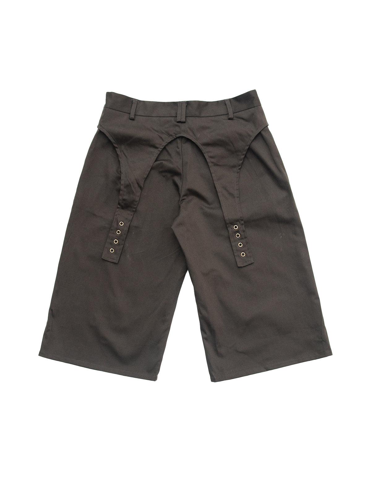 MALAKU TROUSERS IN GREEN COTTON