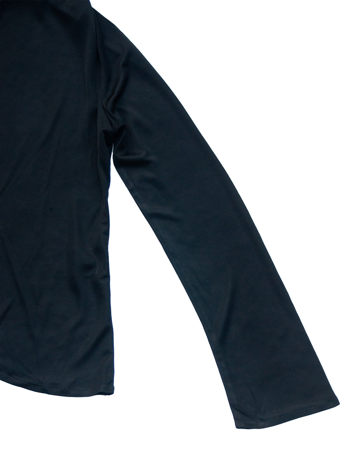 BOMBAY HOODED TOP IN BLACK VISCOSE