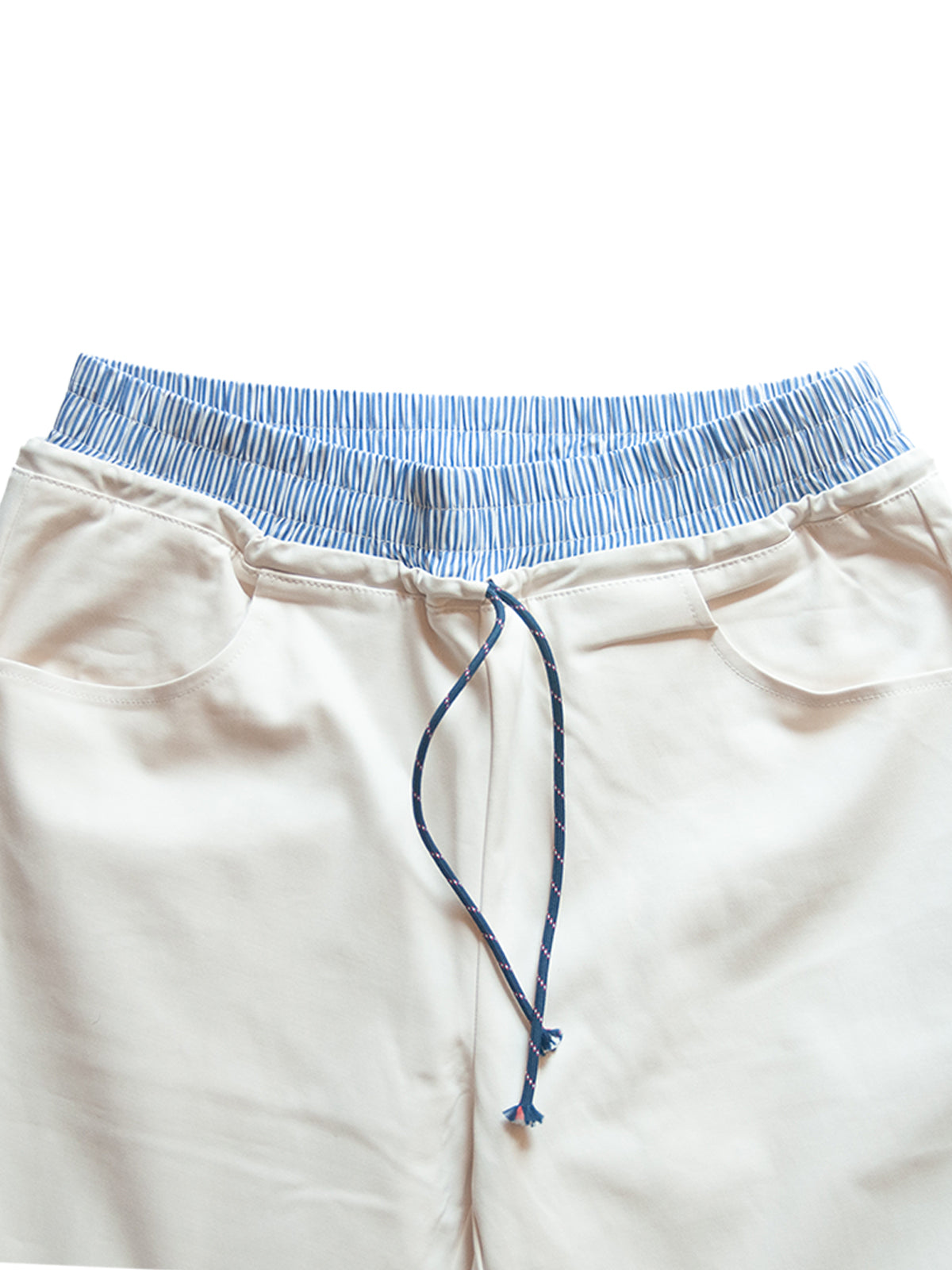 HARLEM TROUSERS IN WHITE COTTON