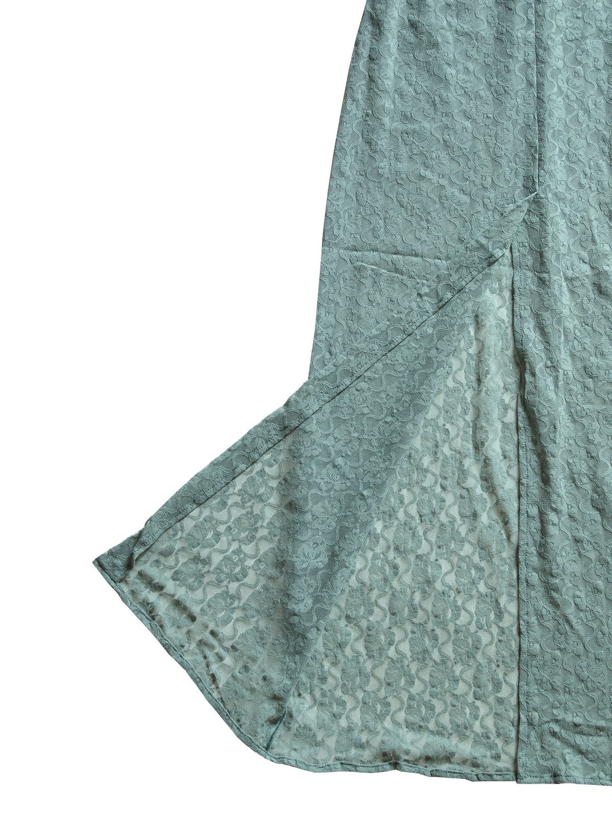 MEMPHIS SKIRT SAGE GREEN LACE