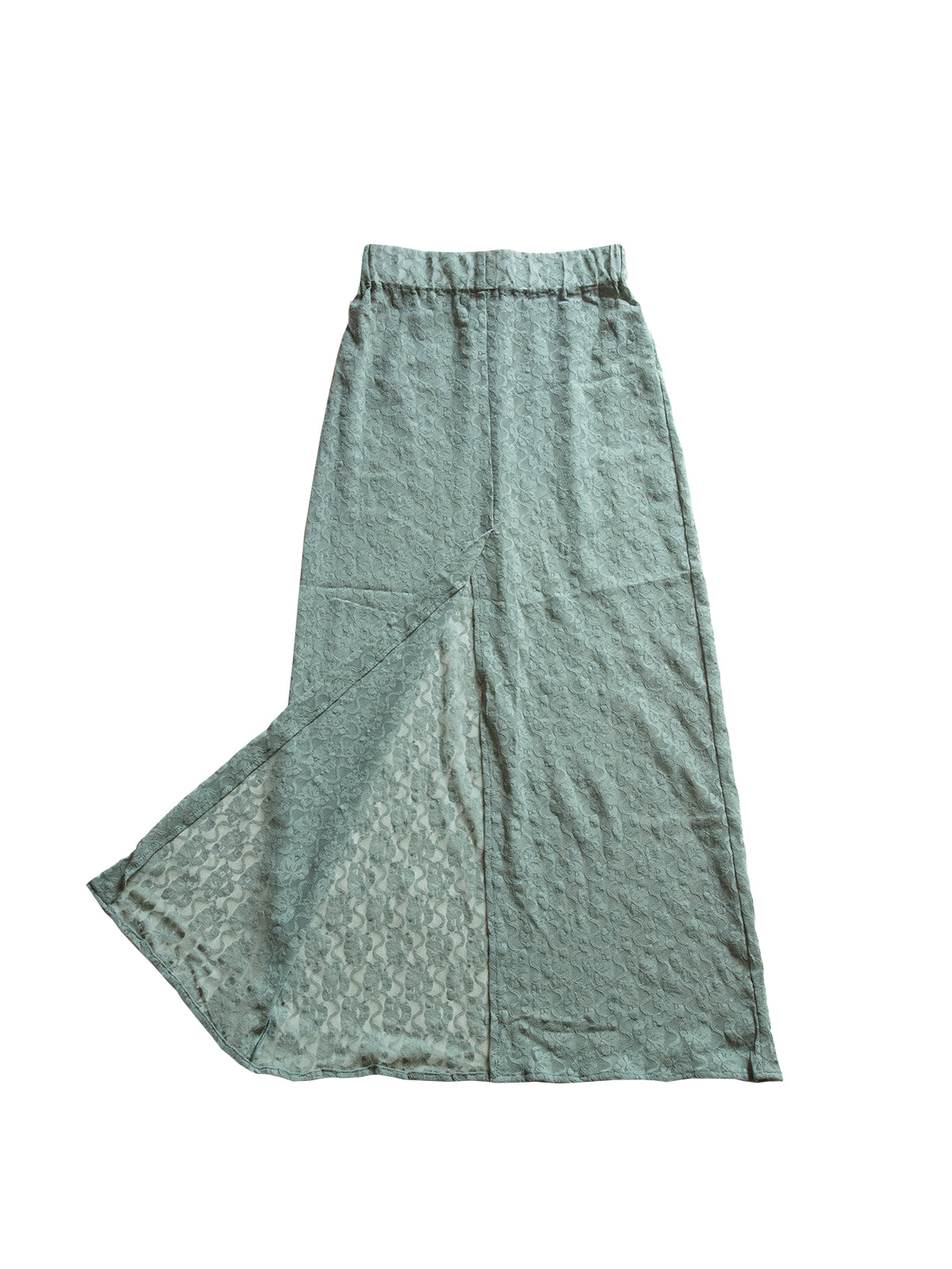 MEMPHIS SKIRT SAGE GREEN LACE