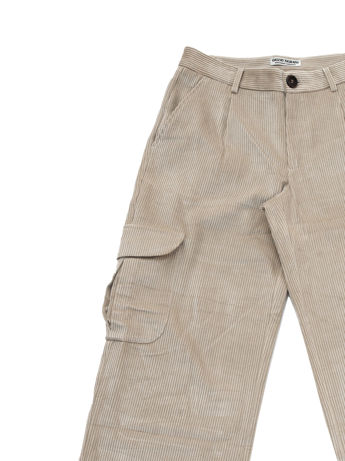 MICHIGAN TROUSERS IN IVORY CORDUROY