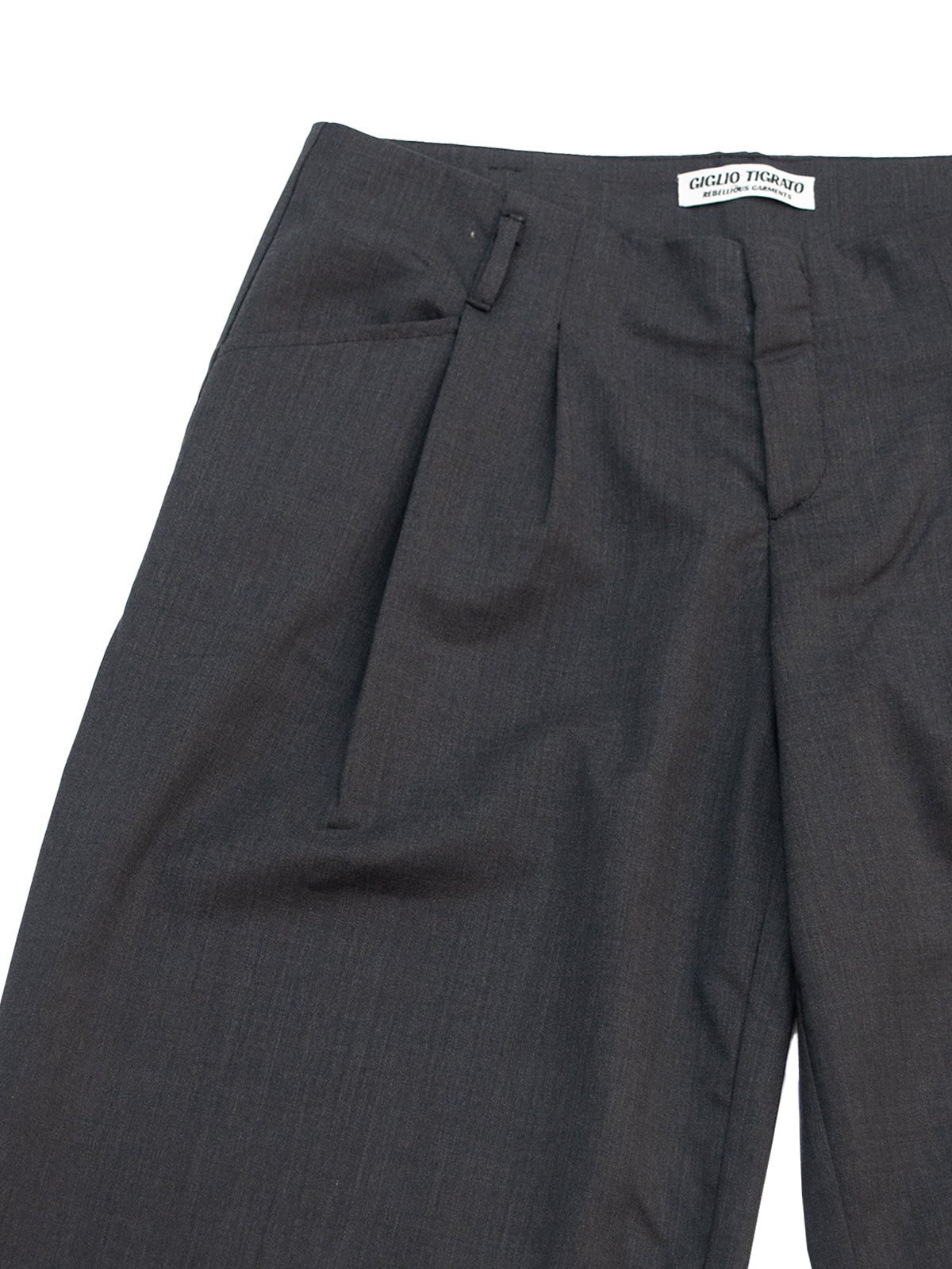 ZERMATT TROUSERS IN GREY WOOL
