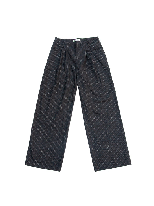 ZERMATT TROUSERS IN PINSTRIPED WOOL
