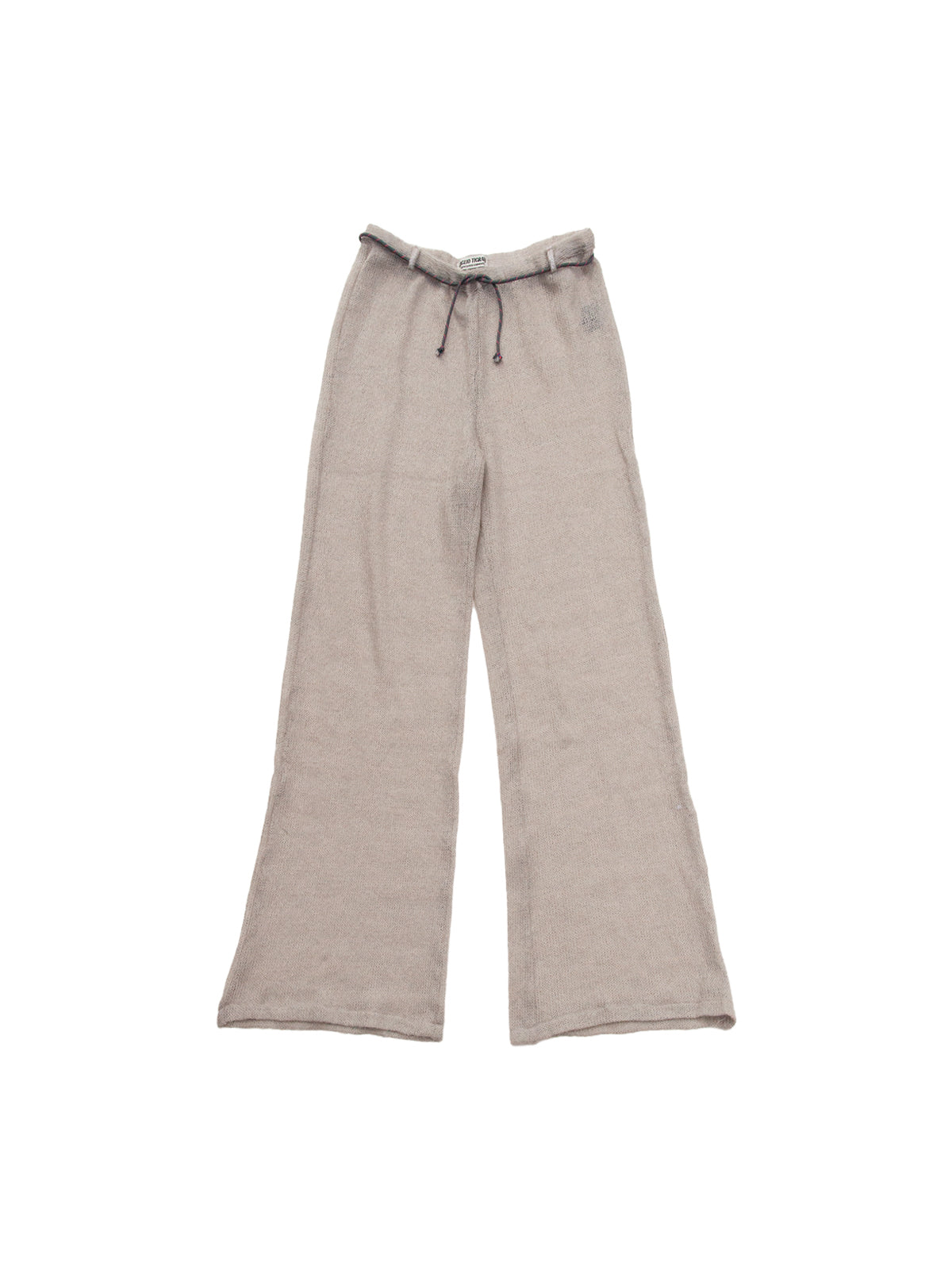 WUDANG PANTS IN GREY MOHAIR MESH