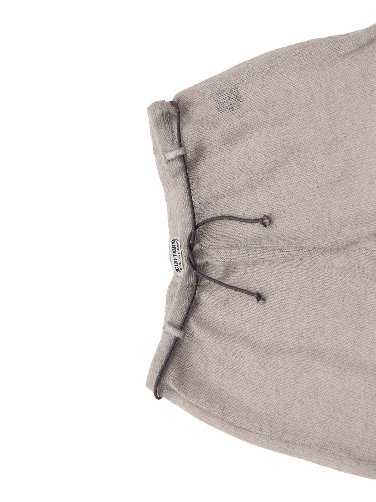WUDANG PANTS IN GREY MOHAIR MESH