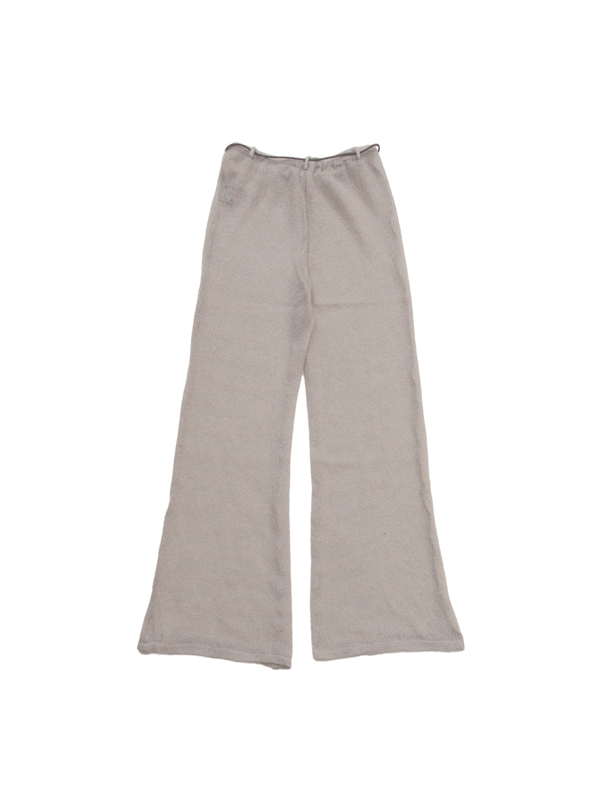 WUDANG PANTS IN GREY MOHAIR MESH