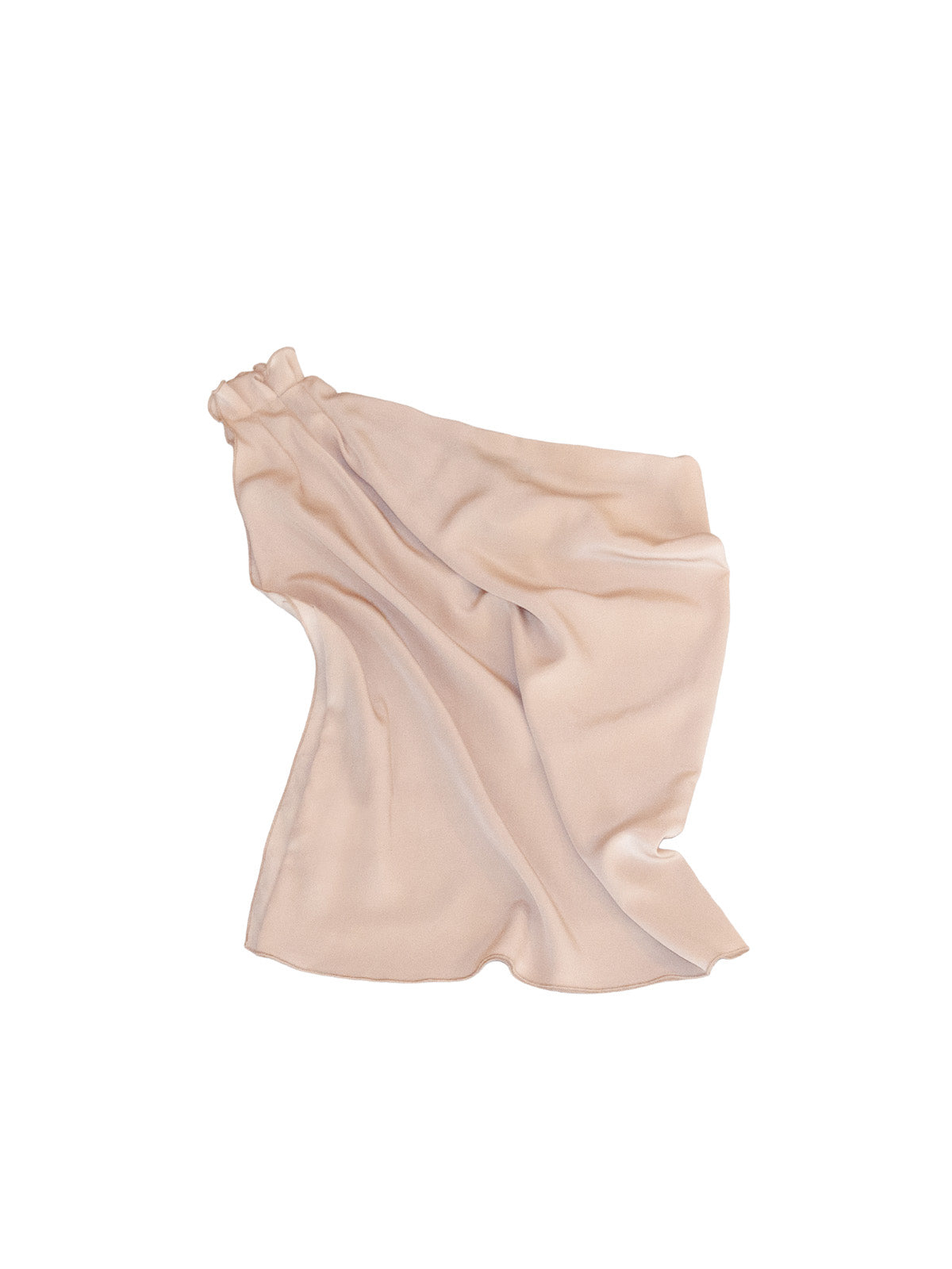 THETIS TOP IN POWDER PINK SILK