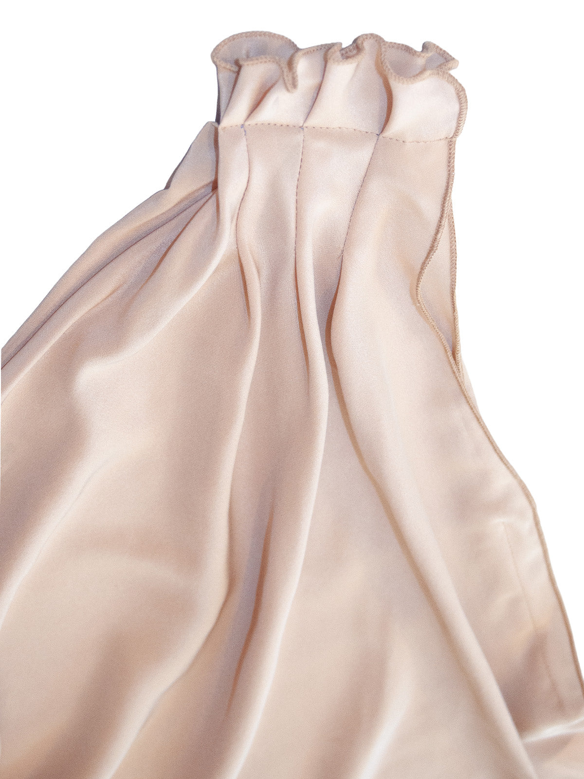 THETIS TOP IN POWDER PINK SILK