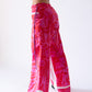 Giglio x Archetipo - Simbad Pants in Pink Printed Cotton