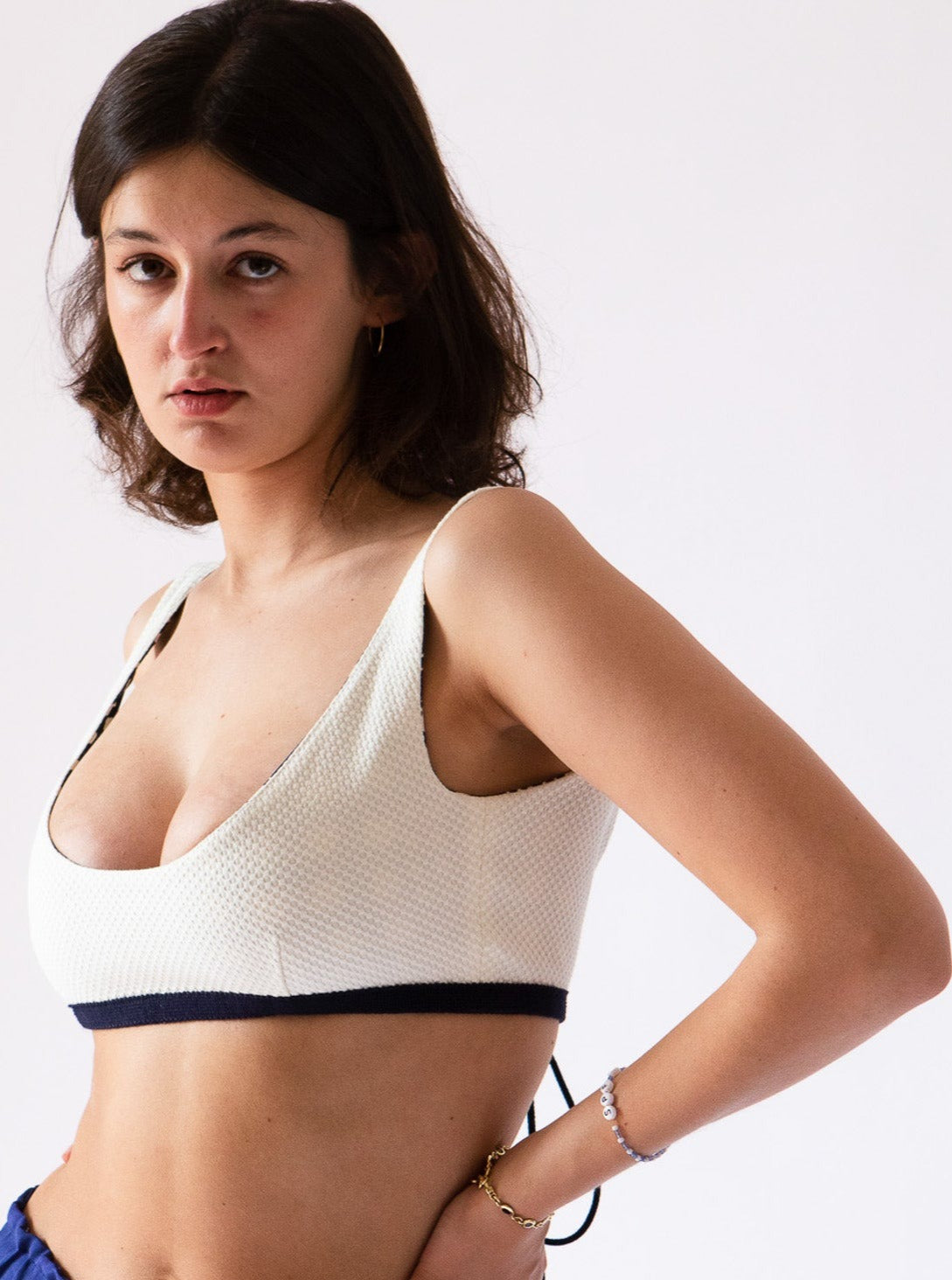 Giglio x Archetipo - Noha Bralette Blue Print