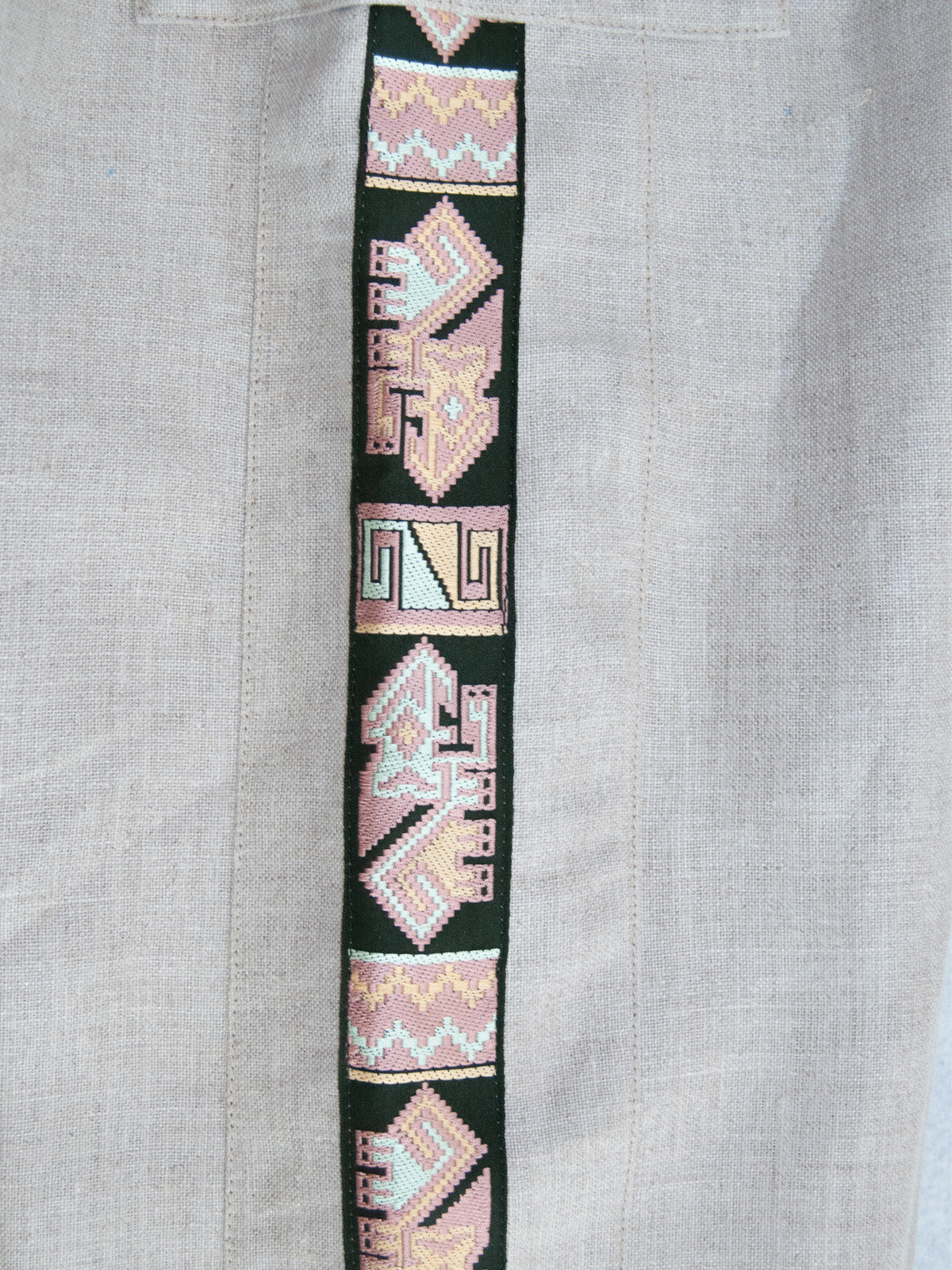 MENSWEAR VOL.1 - GALAPAGOS CARGO PANTS ECRU , TRIBAL BAND