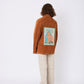 Vintage Suede Jacket w/ The Earth Stamp
