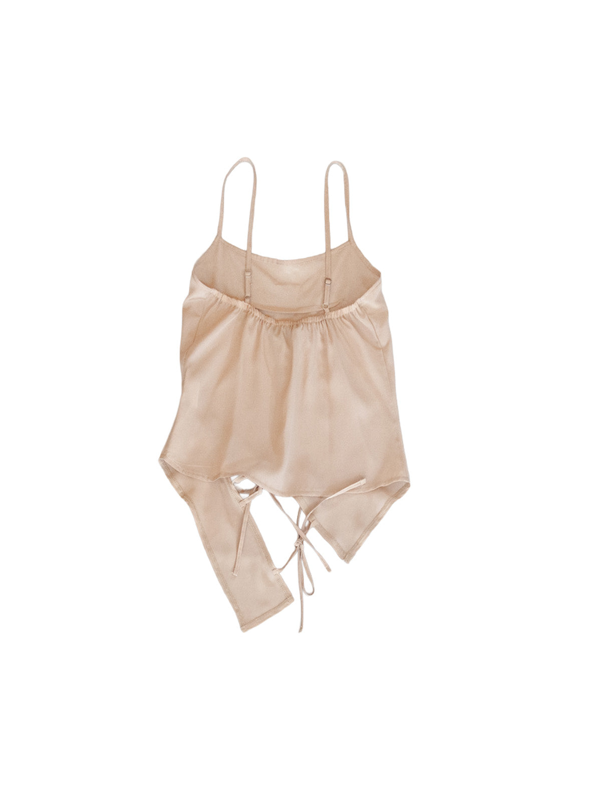PANAREA TOP IN POWDER PINK SILK