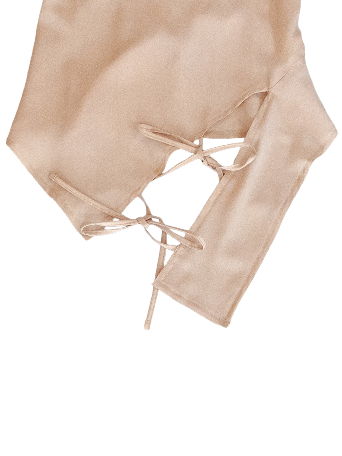 PANAREA TOP IN POWDER PINK SILK