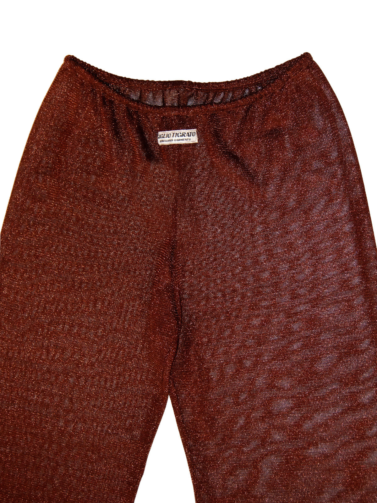 SIMI PANTS IN COPPER MESH