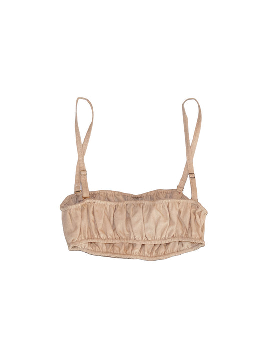 PALAWI BRALETTE IN EMBROIDERED CREAM COTTON