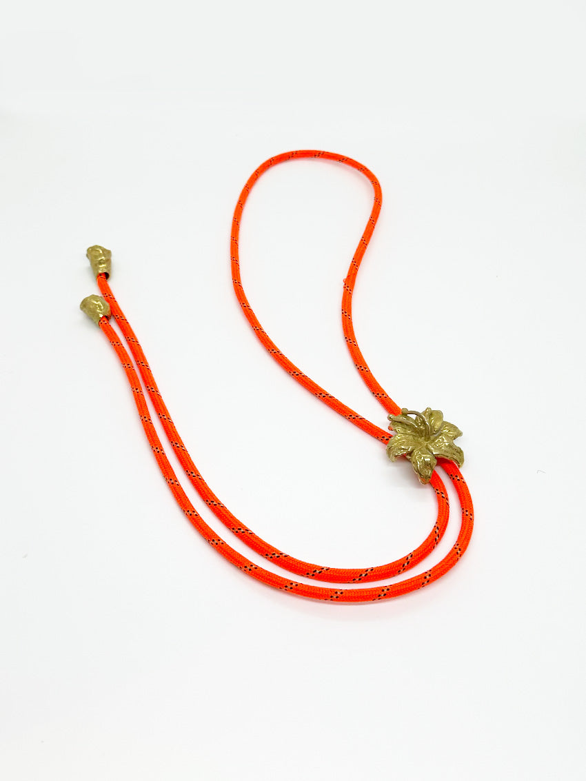 Giglio's Bolo Tie Orange String