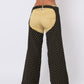 Lakota Chaps in Spotted Black Fabric