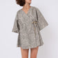 Fujiko Dress in Paisley Silk