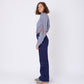 Body Shirt in Blue Checked Cotton