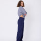 Body Shirt in Blue Checked Cotton
