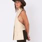 Lolita Blazer in Cream Silk