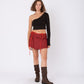 Giselle Top in Brown Jersey