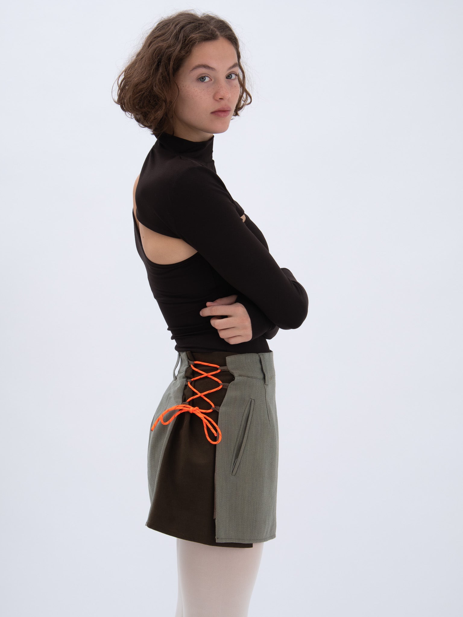 Mini Skirt, side view, wild, unique, vintage