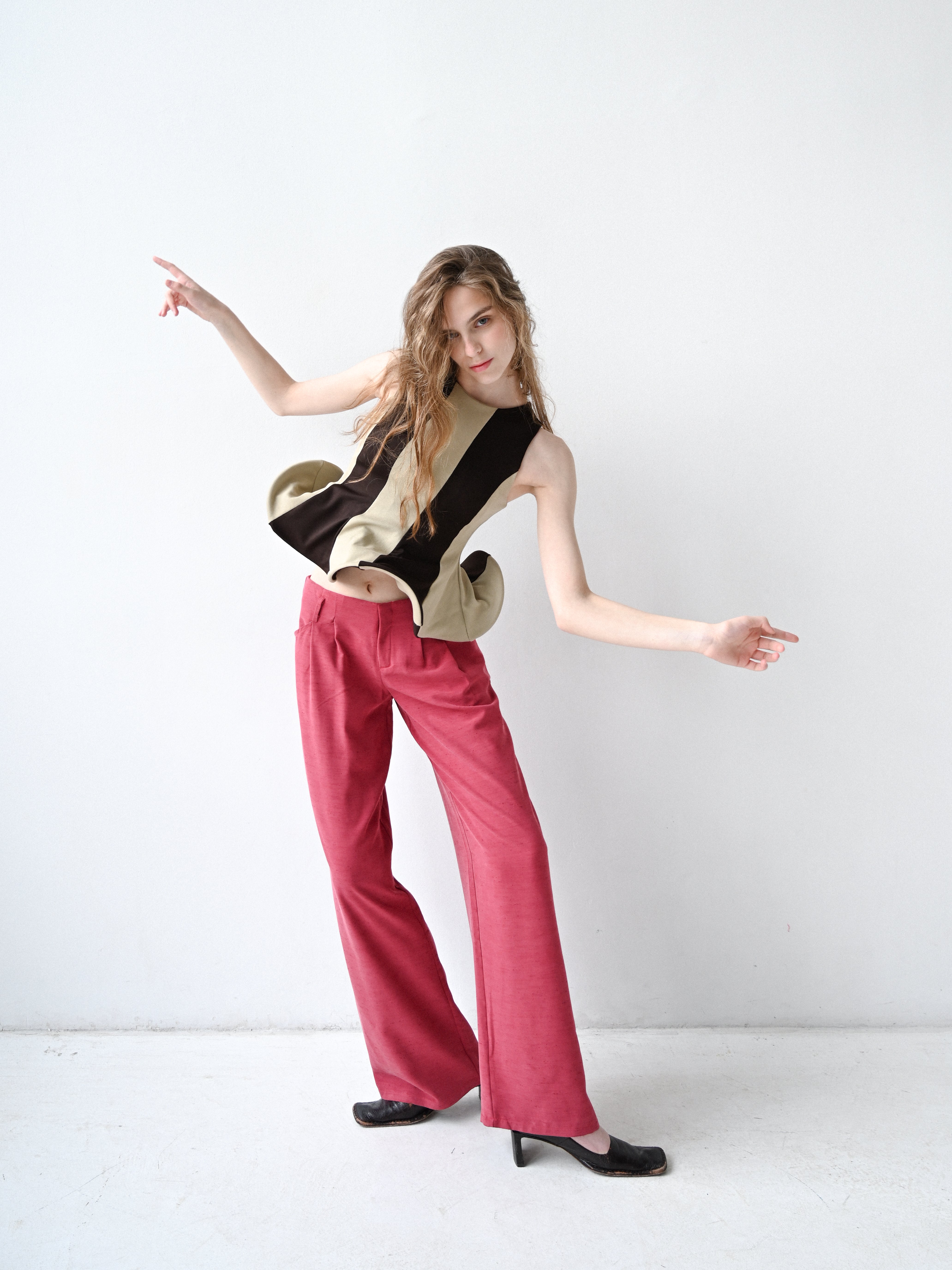 Item 26-0015 / Mica Trousers III (Rose)