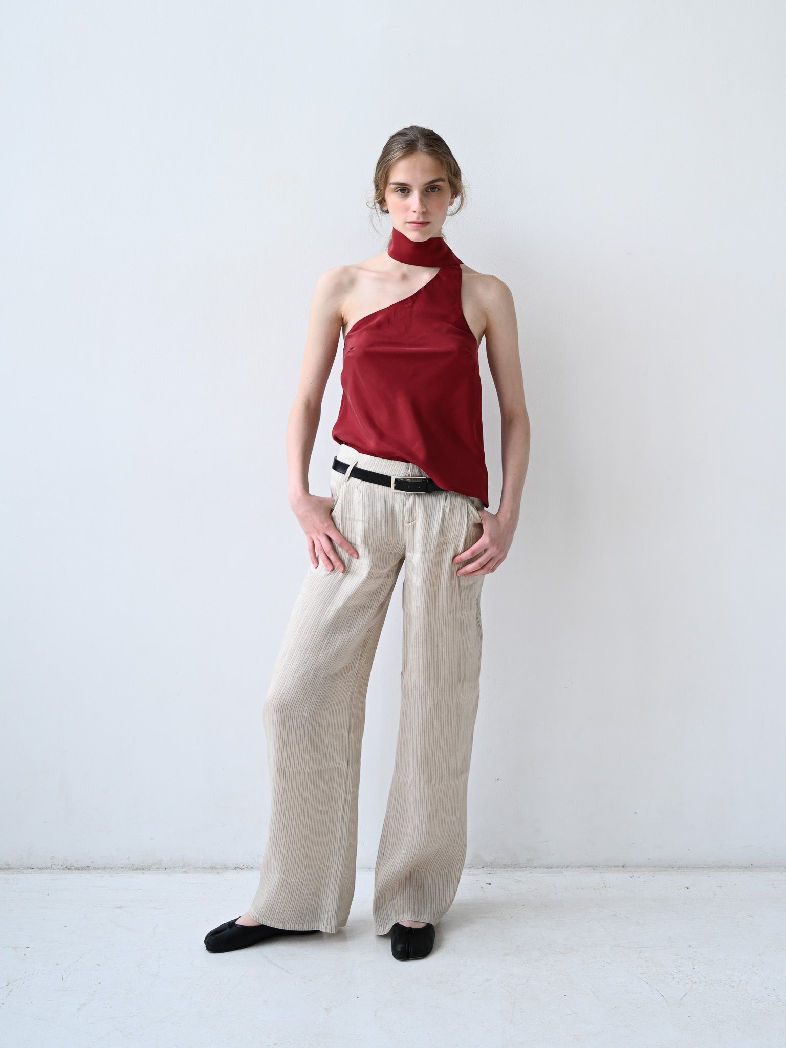 Item 26-0015 / Mica Trousers II (Pinstriped)