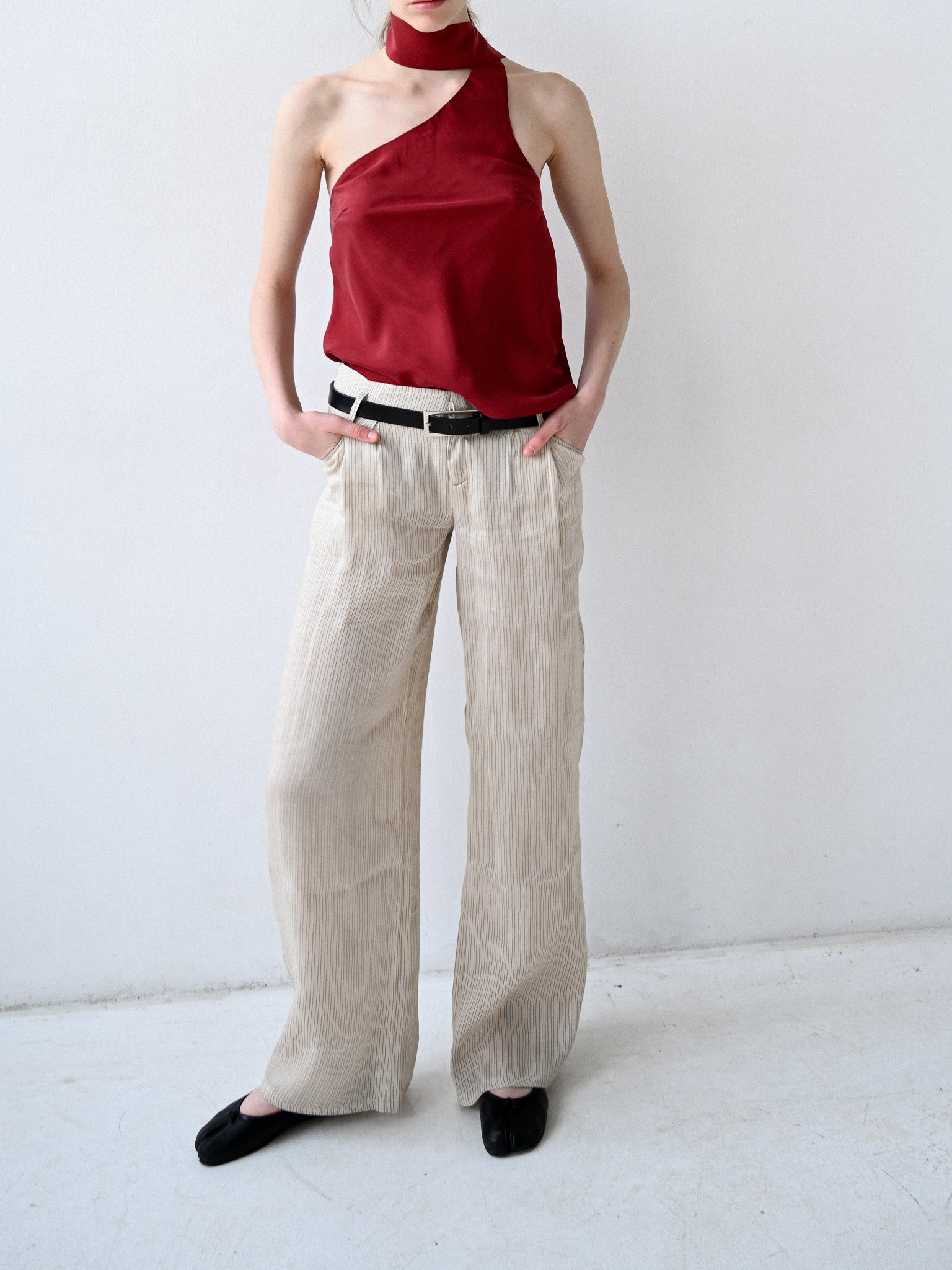 Item 26-0015 / Mica Trousers II (Pinstriped)