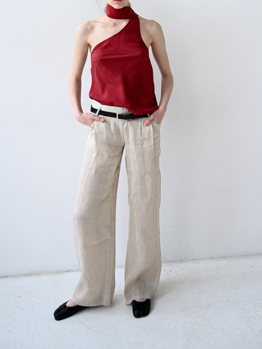Item 26-0015 / Mica Trousers II (Pinstriped)