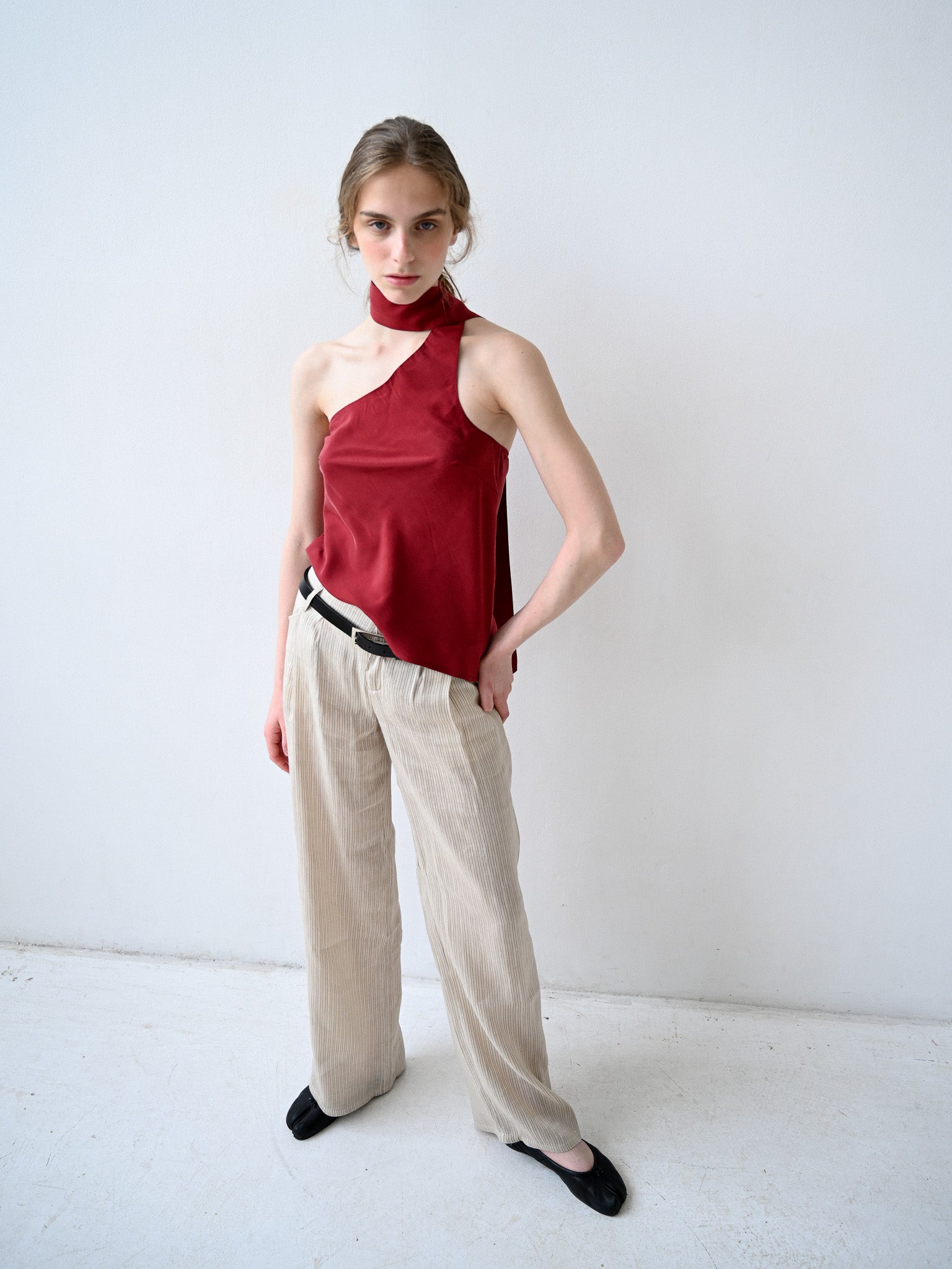 Item 26-0015 / Mica Trousers II (Pinstriped)
