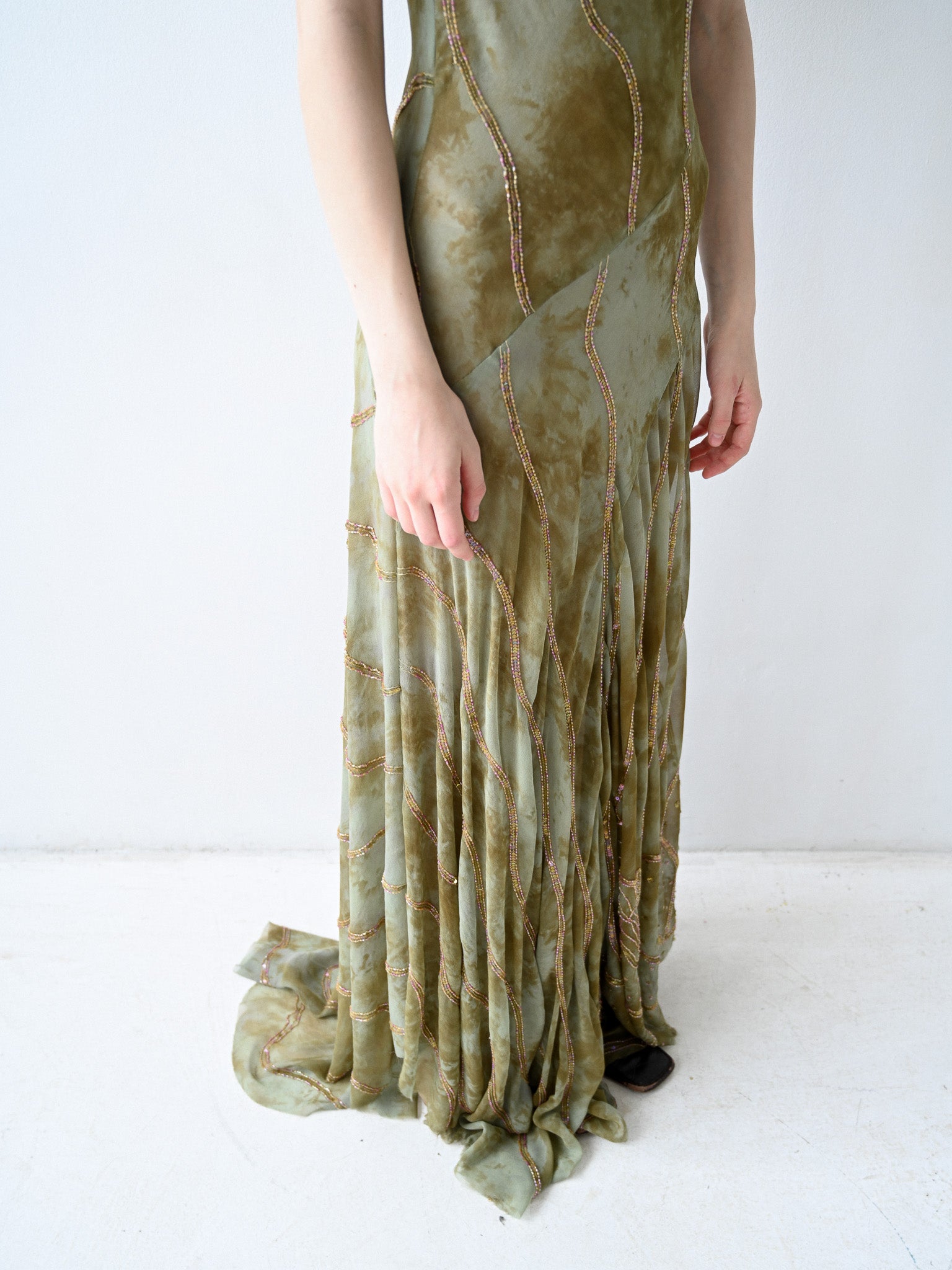 Item 26-0020 / Cleo Dress IV (Embroidered Beads)