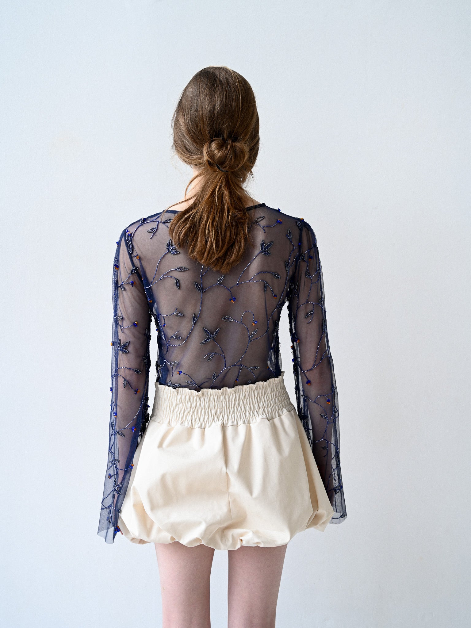 Item 26-006 / Elsa Top II (Embroidered Tulle)