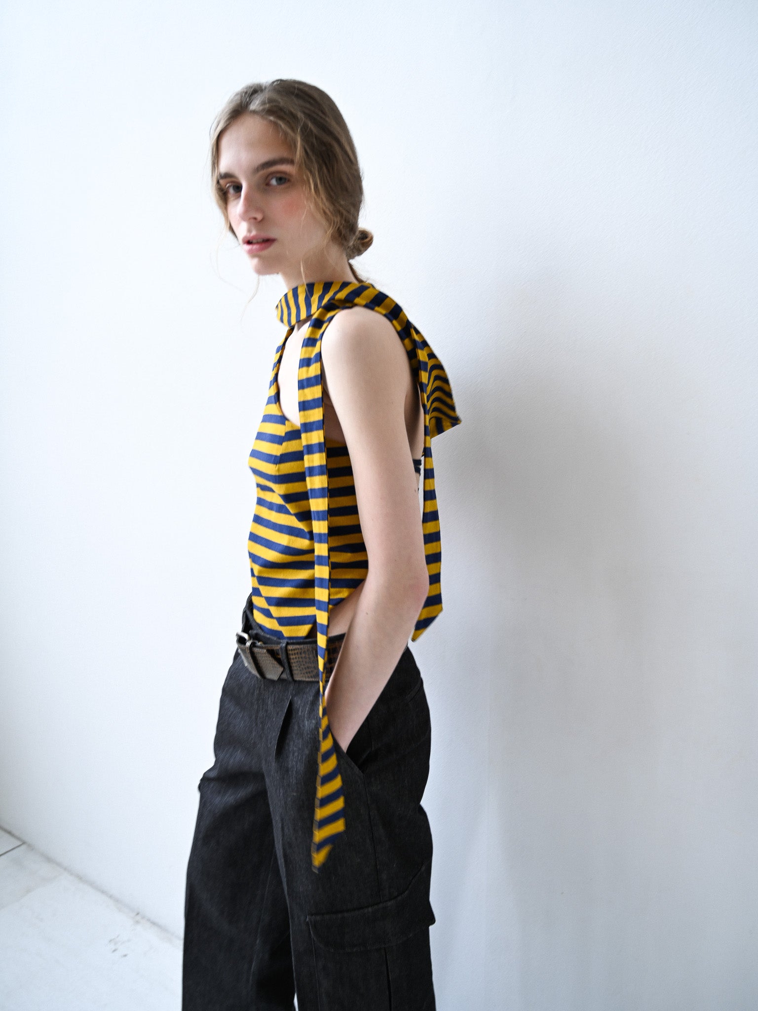 Item 26-001 / Frida Top I (Striped)