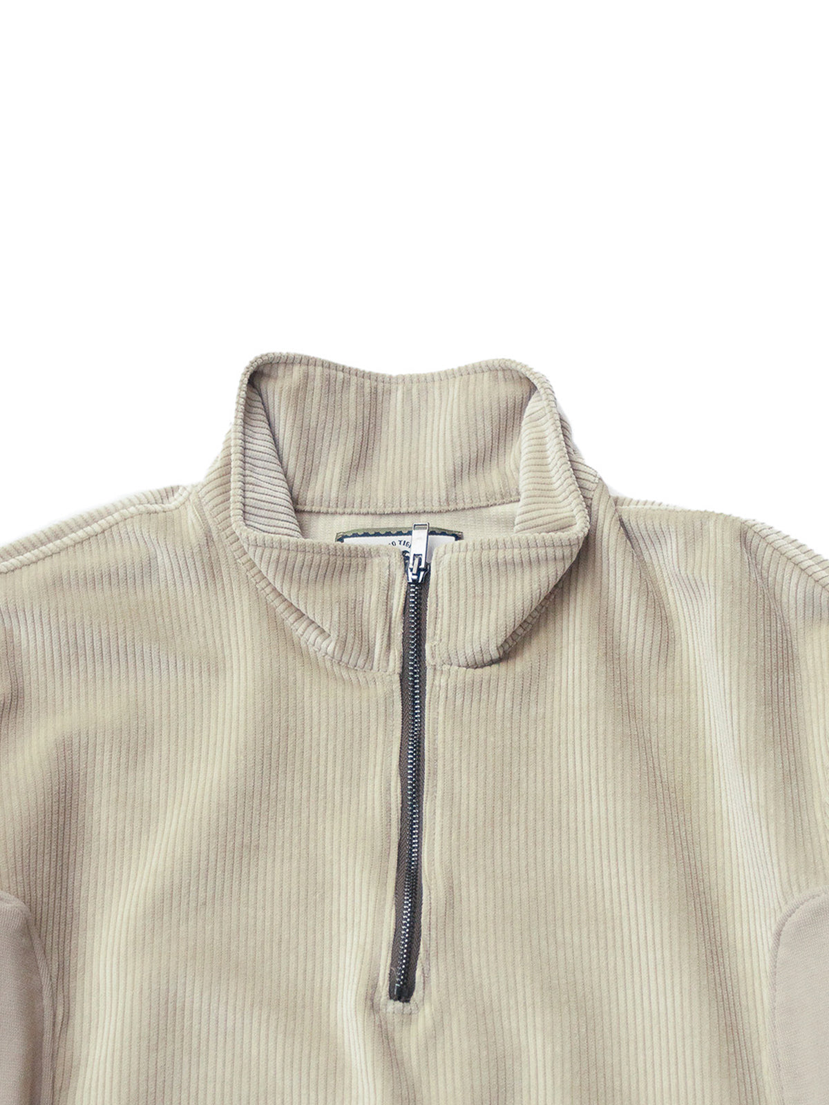 ANNAPURNA PULLOVER IN BEIGE CORDUROY