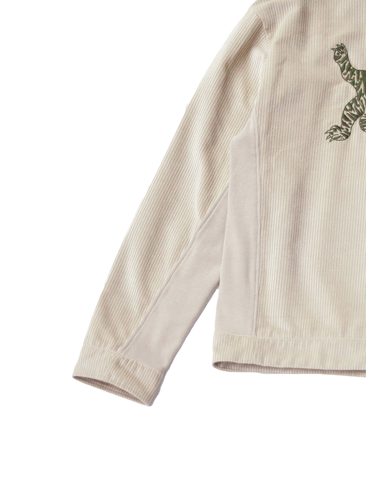 ANNAPURNA PULLOVER IN BEIGE CORDUROY