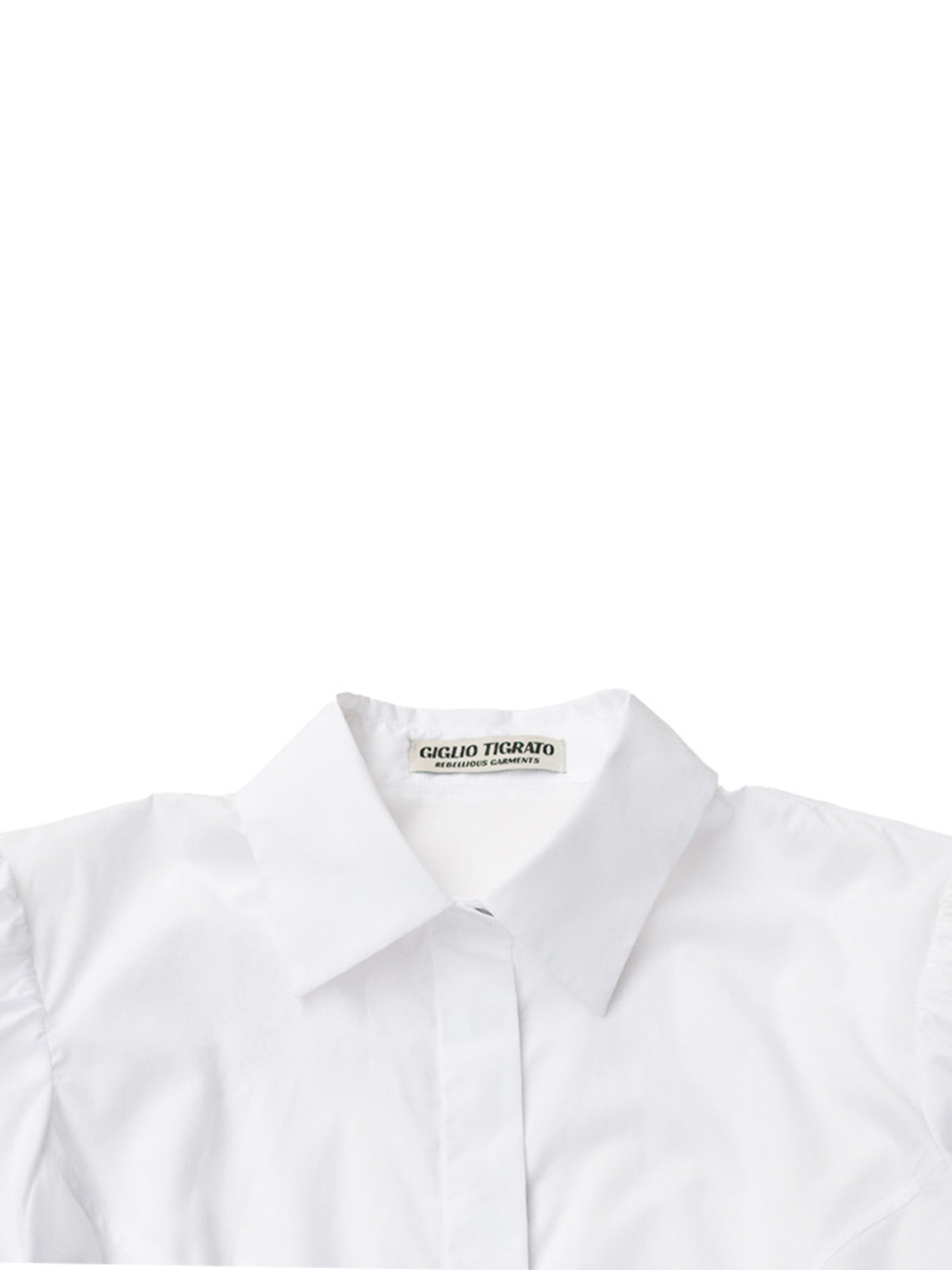 CHANTILLY SHIRT IN WHITE COTTON