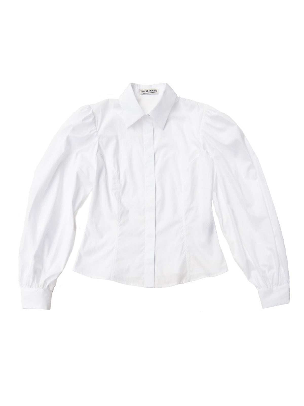 CHANTILLY SHIRT IN WHITE COTTON