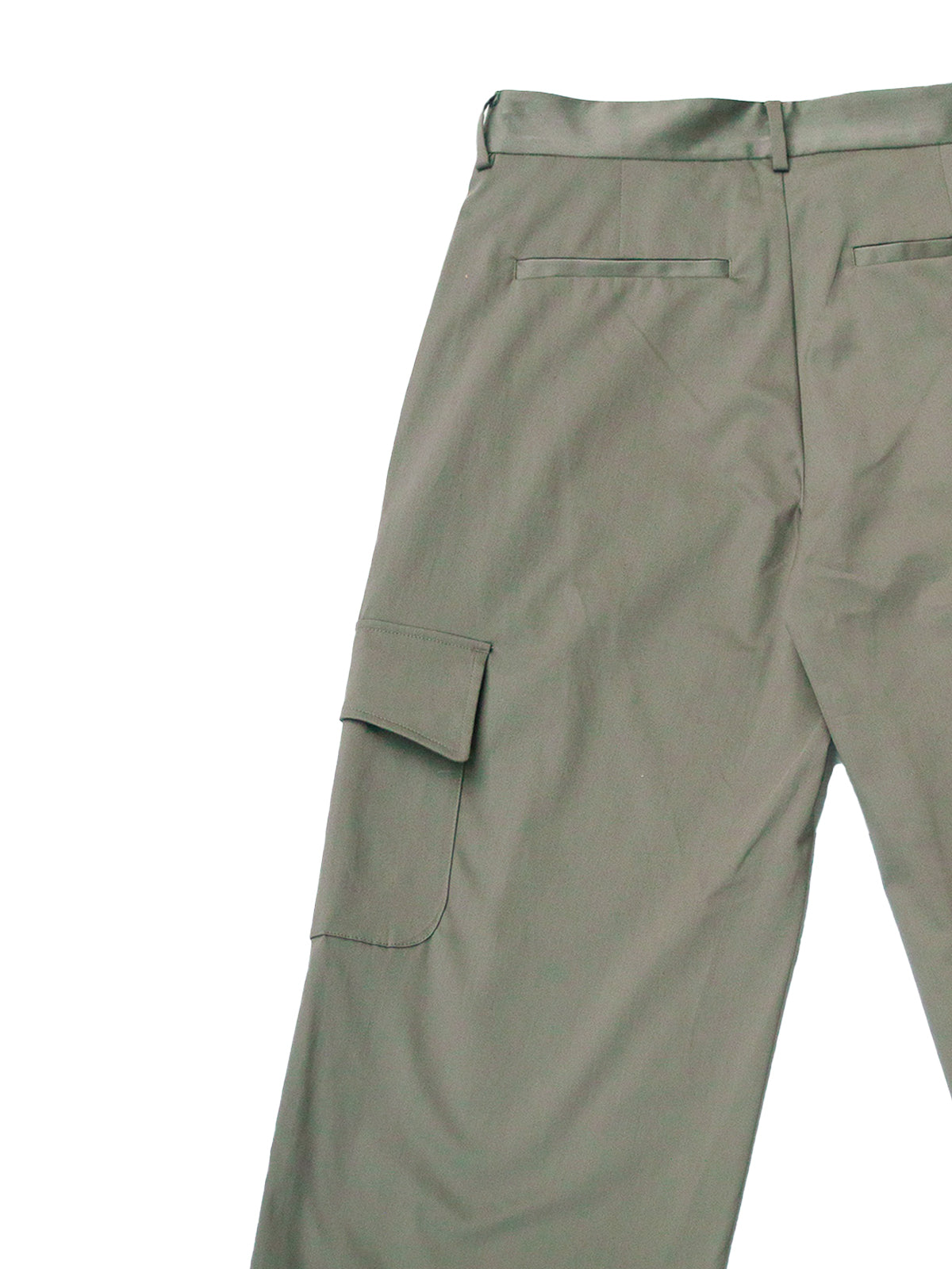 MICHIGAN TROUSERS IN SAGE GREEN COTTON