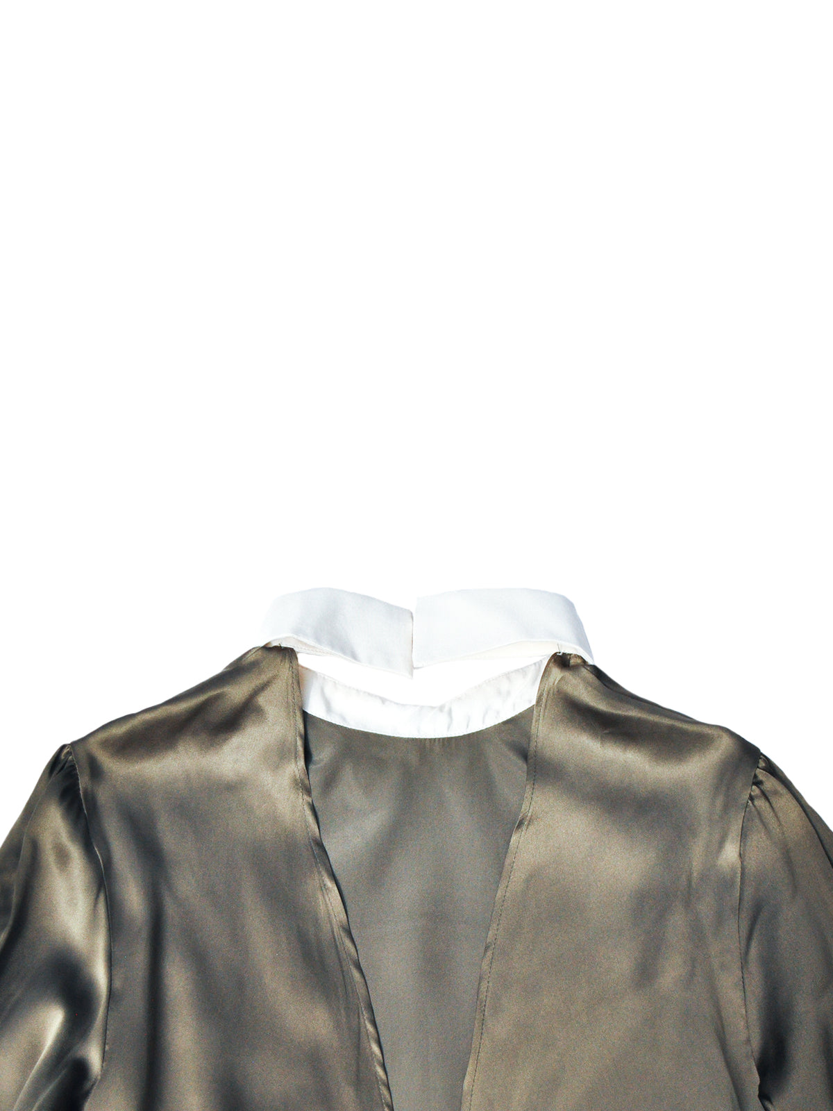 PARIS SHIRT IN KAKI SILK
