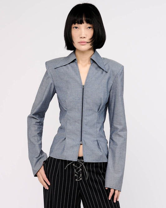 Item 26-0025 / Giorgina Shirt II (Blue)